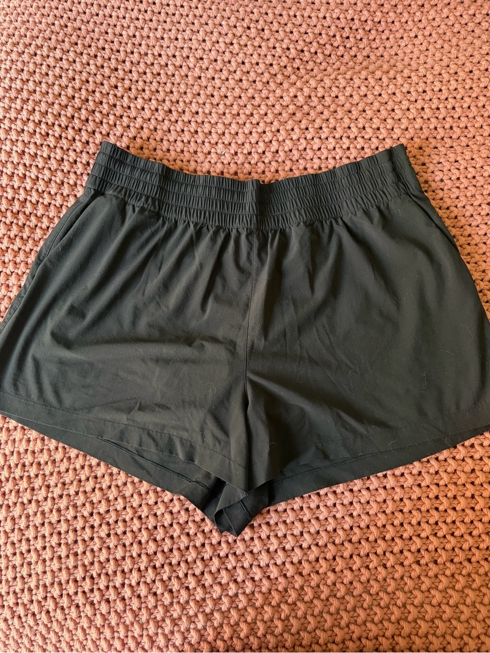 Black Athleta High Rise Weekender Run Short Size XL